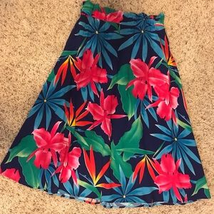 Vintage Floral Skirt